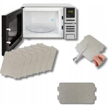 Mikrovlnná trouba Mikowa Plytka Do Mikrofalowki Mica Slídová destička do mikrovlnné trouby 114x635 mm 1 kus