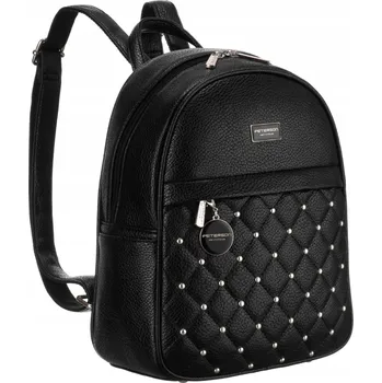 Městský batoh Dámský Batoh PETERSON stylový lehký pohodlný na zip kapsy