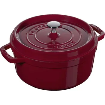 Hrnec Staub Cocotte hrnec kulatý, bordó, 26 cm / 5,2 l 1003552