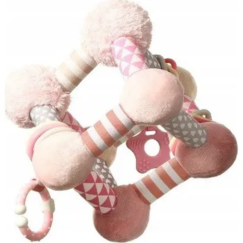 Hračka pro nejmenší PINK KOSTKA BabyOno vzdělávací Hračka