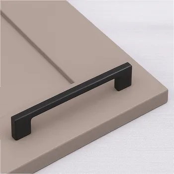 Nábytkové kování Interex design Úchytka LUXO / Černá matná 96 mm