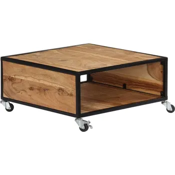 Obývací pokoj vidaXL Konferenční stolek 70 x 70 x 32 cm masivní akáciové dřevo [247684]
