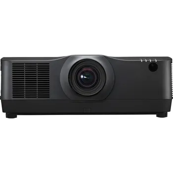 Projektor NEC projektor PA804UL- BK, 1920x1200, 7500ANSI, 3000000:1, 3D, HDMI / DP / VGA / LAN, Volitelné objektivy, Černý