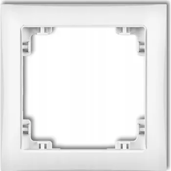 Rámeček jednoduchý Karlik DRSO-1 Deco Soft bílý