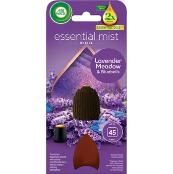 Osvěžovač vzduchu Air Wick Essential Mist Refill Lavender Meadow & Bluebells - Levandulová louka a modré kvítky osvěžovač vzduchu náhradní náplň 20 ml