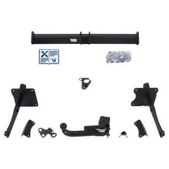 Tažné zařízení GDW tažné zařízení Odnímatelné včetně ECS elektropřípojky 7pólové typová - MERCEDES-BENZ M-CLASS