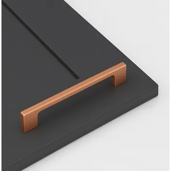 Nábytkové kování Interex design Úchytka LUXO / Měděná matná 416 mm