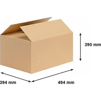 Archivační box Kartonová krabice 494x394x390 mm 3VVL