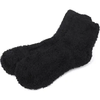 Dámské ponožky Dámské / dívčí froté ponožky - 8 černá