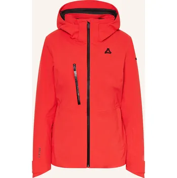 Schöffel Dámská Lyžařská Bunda Pontre, červená, 42