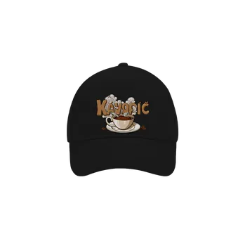 Kšiltovka Bastard Kávopíč kšiltovka baseballka Black