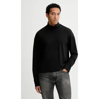 Tričko s dlouhým rukávem Calvin Klein LV04LD215G černá 99X, vel. XS