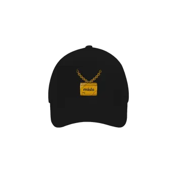 Kšiltovka Bastard Máslo kšiltovka baseballka Black