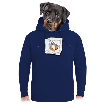 Pánská mikina Bastard Tučňák unisex mikina premium Navy