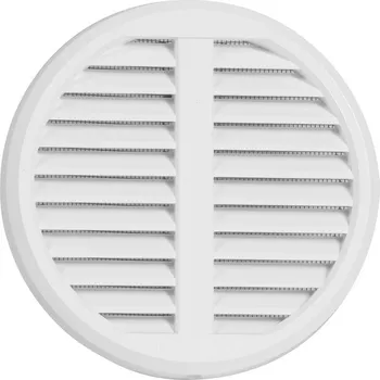 Větrací mřížka HACO 0417 75-125 mm bílá