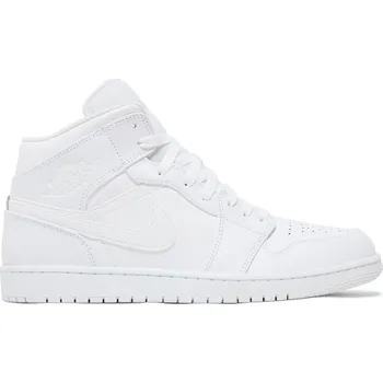 Pánská obuv Air Jordan 1 Mid 'Triple White' Velikost: 46