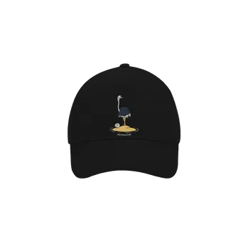 Kšiltovka Bastard Pštrosečník kšiltovka baseballka Black