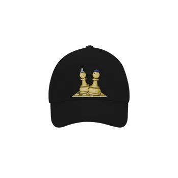 Kšiltovka Bastard Šach a Mat kšiltovka baseballka Black