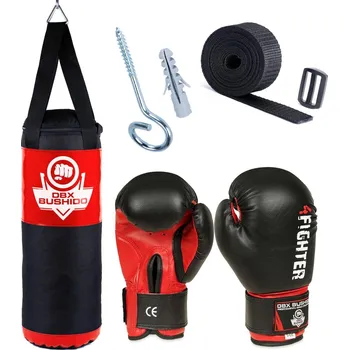 Bojový sport Sada pro trénink boxu DBX BUSHIDO DBX Kids60.3 červená