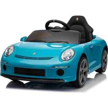 Dětské elektrovozidlo Beneo Elektrické autíčko RUF GT 12V, modré, otevírací dveře, dálkové ovládání 2,4 GHz, LED světla vpředu a vzadu, USB/Aux vstup, lithiová baterie, 2 X 35W motor, ORIGINÁLNÍ licence