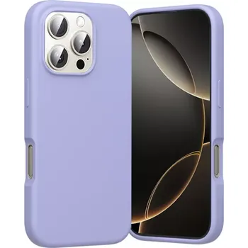 Pouzdro na mobilní telefon Vention Liquid Silicone Case for iPhone 16 Pro Max with MagSafe Lilac KUHV0-40