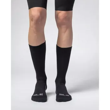 Pánské ponožky ALÉ Cyklistické ponožky klasické - THERMO 2.0 - černá