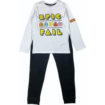 PYŽAMO PACMAN em 52 04 031 bílo - černé Velikost: 9