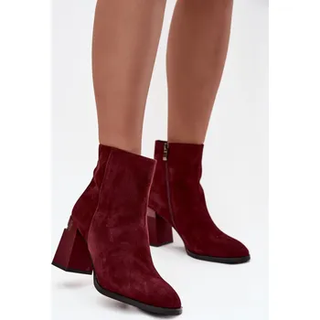 Dámská zimní obuv Boty na podpatku model 219579 Step in style 39