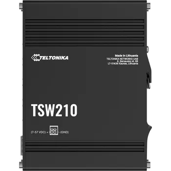 Switch Průmyslový přepínač Teltonika TSW210 8xGE 2xSFP PoE+ (TSW210000010) DIN