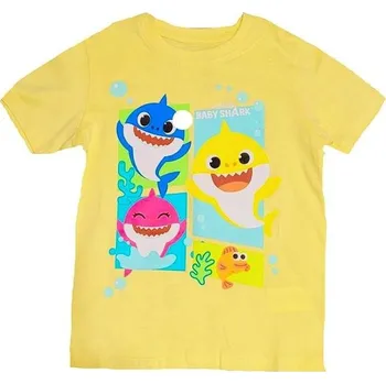 TRIČKO BABY SHARK Em 022 žluté Velikost: 3