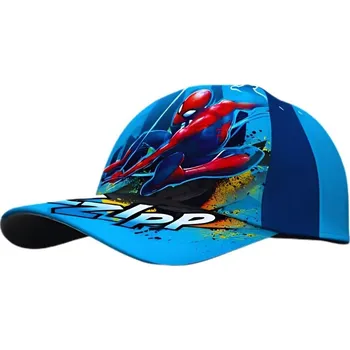 Kšiltovka KŠILTOVKA SPIDERMAN Eur Sp50065 modrá Velikost: 52