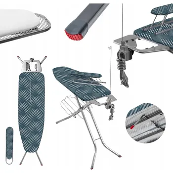 Žehlicí prkno Standardní Žehlicí prkno s rukávníkem Kadax 120 cm x 38 cm