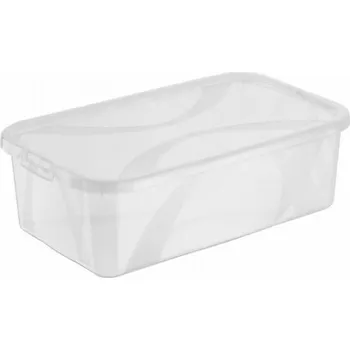 Úložný box Průhledný box s víkem