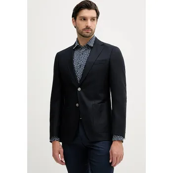 Dámské sako Vlněné sako BOSS H-Hutson-2PP-253 50545880 námořnická modř 59X, vel. 52