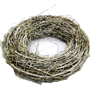 Věnec proutí new bílé 40 cm