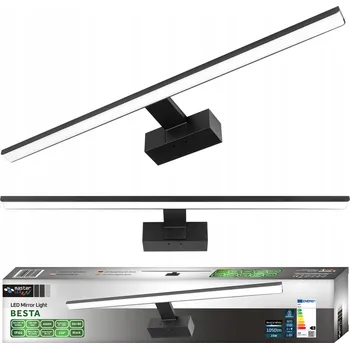 Nástěnné svítidlo Nástěnné svítidlo Masterled nad zrcadlo černé integrované LED světlo 15W