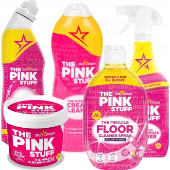 Univerzální čisticí prostředek UNIVERZÁLNÍ ČISTICÍ PASTA THE PINK STUFF + UNIVERZÁLNÍ ČISTICÍ PROSTŘEDEK SADA