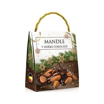 Mandle v hořké čokoládě v taštičce, 200 g