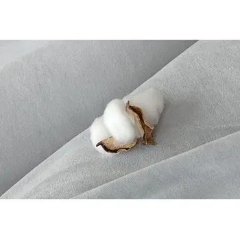 Matějovský Světle šedé BAVLNĚNÝ MIKROPLYŠ PREMIUM Bavlněný mikroplyš 120/200 - 140/200/30