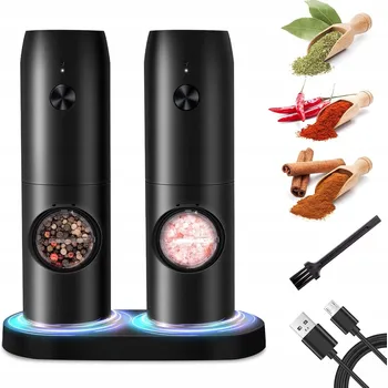 Kuchyňský mlýnek Elektrický mlýnek MILFECH plast 70 g černý