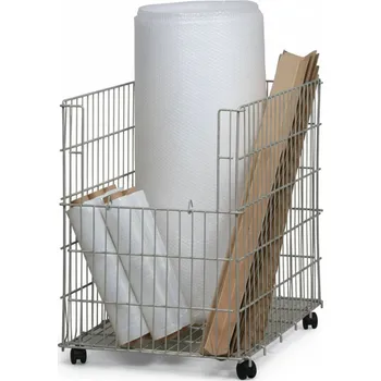 Úložný box B2B Partner Prodejní koš s dvířky, 840 x 815 x 630 mm