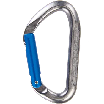 karabina Climbing Technology Salto S (straight gate) Barva: Titanium/Electricblue, Velikost: Onesize