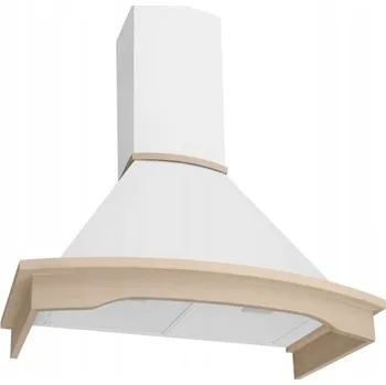 Digestoř Rustikální komínový odsavač par Rustic Bílý 90 cm - OVLÁDÁNÍ GESTY