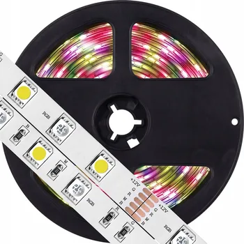 LED osvětlení LED PÁSEK RGB 7,2W VODĚODOLNÝ SMD IP65 BAREVNÝ