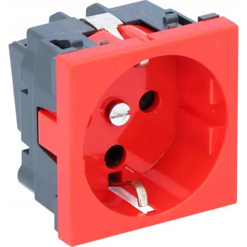 Elektrická zásuvka Červená nástěnná Elektrická Zásuvka Legrand
