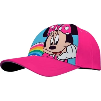 Kšiltovka KŠILTOVKA MINNIE Eur d06639-40 malinová Velikost: 52