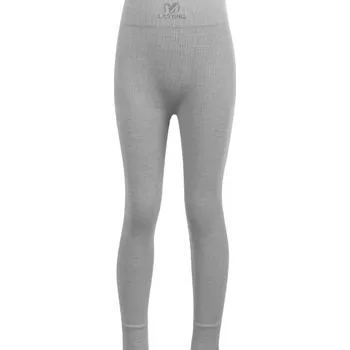 Dětské termo spodky Lasting JONAT šedá, dětské merino spodky 122-134