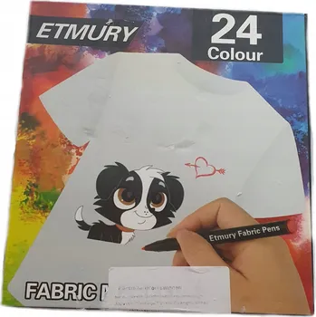 Sada fixů na textil Etmury 24 W305