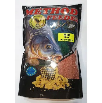Návnadová surovina Stil Method Feeder 1kg Mix Rak Návnada a krevety