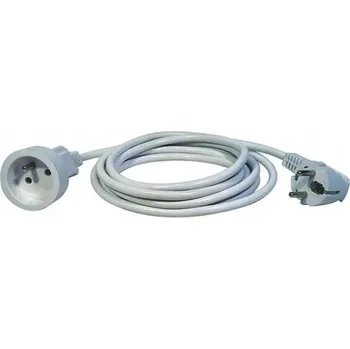 Prodlužovací kabel PRODLUŽOVACÍ KABEL 5 m 1 ZÁSUVKA S UZEMNĚNÍM EMOS P0115